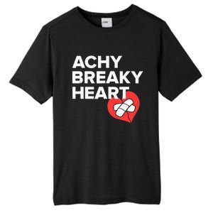 Achy Breaky Heart Gift For Music Lovers Tall Fusion ChromaSoft Performance T-Shirt