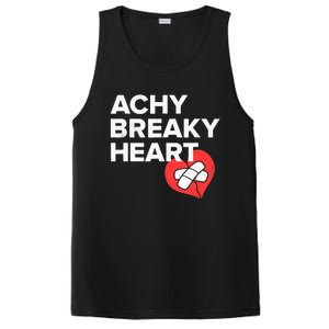 Achy Breaky Heart Gift For Music Lovers PosiCharge Competitor Tank