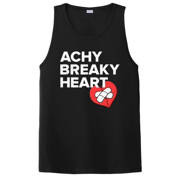 Achy Breaky Heart Gift For Music Lovers PosiCharge Competitor Tank