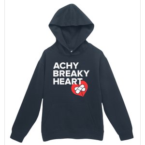 Achy Breaky Heart Gift For Music Lovers Urban Pullover Hoodie