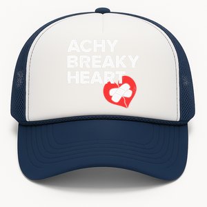 Achy Breaky Heart Gift For Music Lovers Trucker Hat