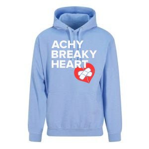 Achy Breaky Heart Gift For Music Lovers Unisex Surf Hoodie