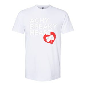 Achy Breaky Heart Gift For Music Lovers Softstyle CVC T-Shirt