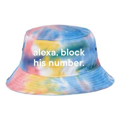 Alexa Block His Number Tie Dye Newport Bucket Hat