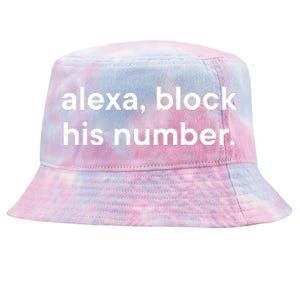 Alexa Block His Number Tie-Dyed Bucket Hat