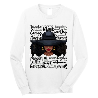 African Black History African American Ladies Juneteenth Long Sleeve Shirt