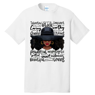 African Black History African American Ladies Juneteenth Tall T-Shirt