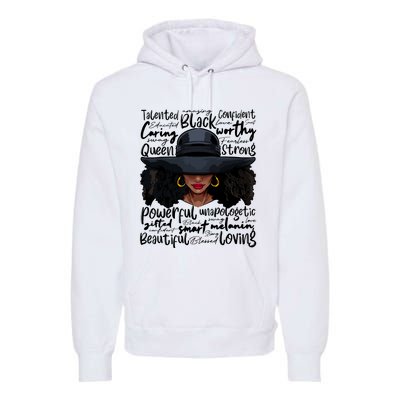 African Black History African American Ladies Juneteenth Premium Hoodie