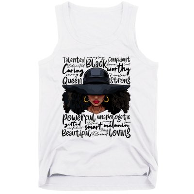 African Black History African American Ladies Juneteenth Tank Top