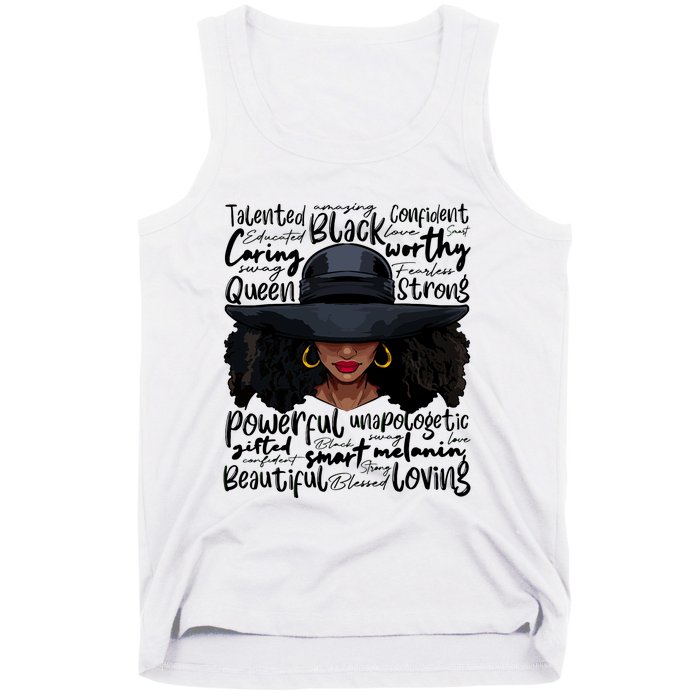 African Black History African American Ladies Juneteenth Tank Top