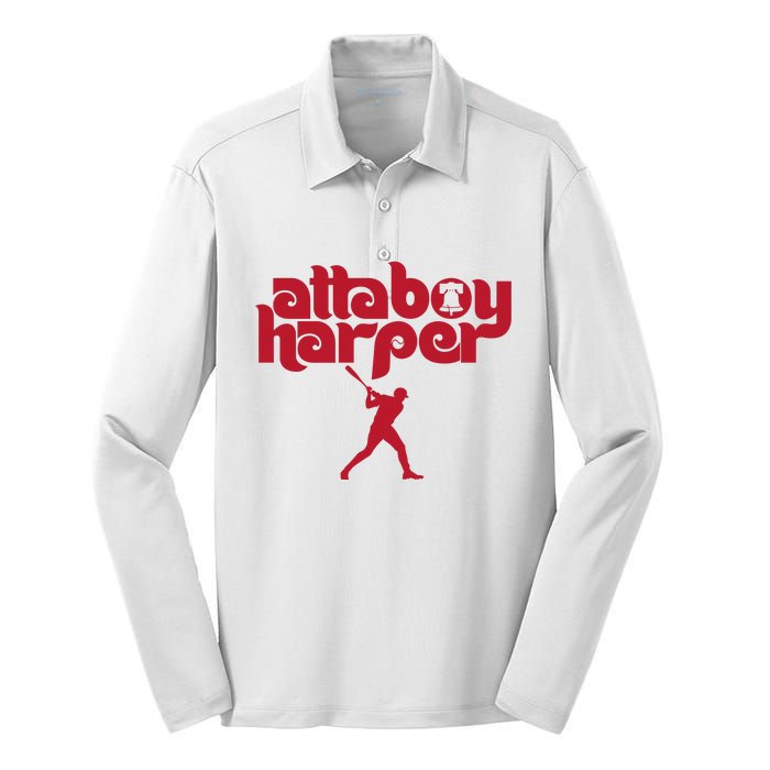 Atta Boy Harper Philadelphia Silk Touch Performance Long Sleeve Polo