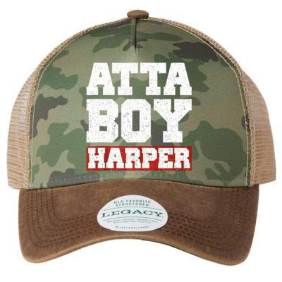 Atta Boy Harper He WasnT Supposed To Hear It Legacy Tie Dye Trucker Hat