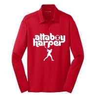 Atta Boy Harper Philadelphia Silk Touch Performance Long Sleeve Polo