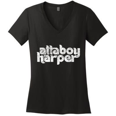 Atta Boy Harper Trending Atta Boy Harper Women's V-Neck T-Shirt