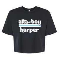 Atta Boy Harper Trending Atta Boy Harper Bella+Canvas Jersey Crop Tee