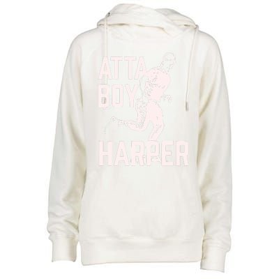 Atta Boy Harper Womens Funnel Neck Pullover Hood