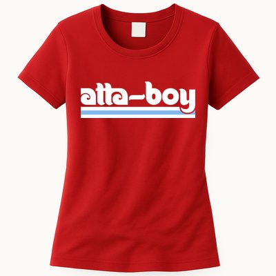 Atta Boy Harper Philly Red October Philadelphia Baseball Womens T-Shirt