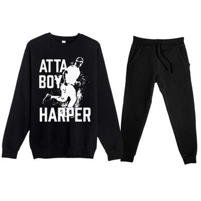 Atta Boy Harper Premium Crewneck Sweatsuit Set