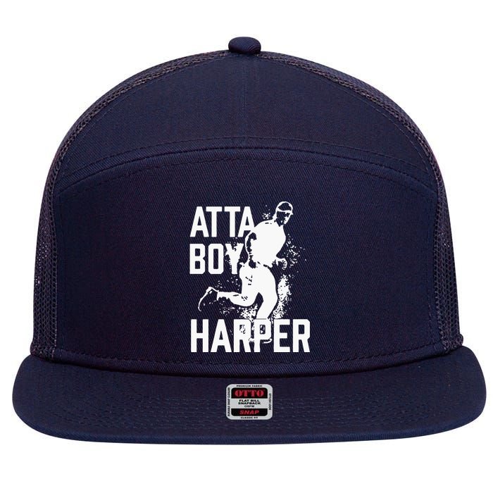 Atta Boy Harper 7 Panel Mesh Trucker Snapback Hat