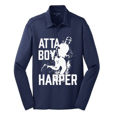 Atta Boy Harper Silk Touch Performance Long Sleeve Polo