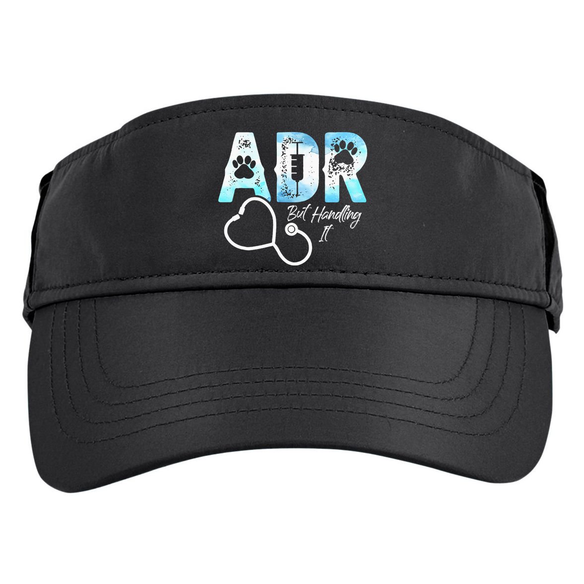 ADR But Handling It Funny Veterinary Adult Drive Performance Visor
