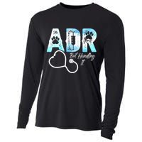 ADR But Handling It Funny Veterinary Cooling Performance Long Sleeve Crew