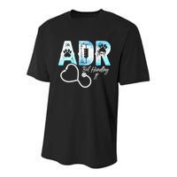 ADR But Handling It Funny Veterinary Youth Performance Sprint T-Shirt
