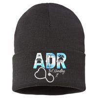 ADR But Handling It Funny Veterinary Sustainable Knit Beanie