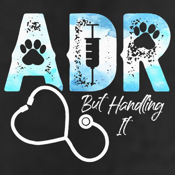 ADR But Handling It Funny Veterinary Hat