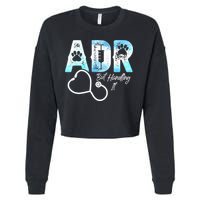 ADR But Handling It Funny Veterinary Cropped Pullover Crew