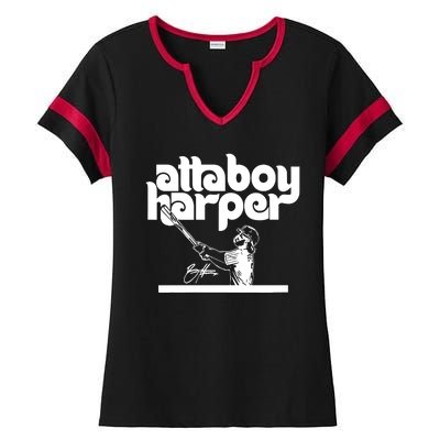 Atta Boy Harper Philadelphia Ladies Halftime Notch Neck Tee