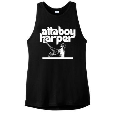 Atta Boy Harper Philadelphia Ladies PosiCharge Tri-Blend Wicking Tank