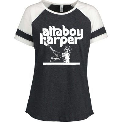 Atta Boy Harper Philadelphia Enza Ladies Jersey Colorblock Tee