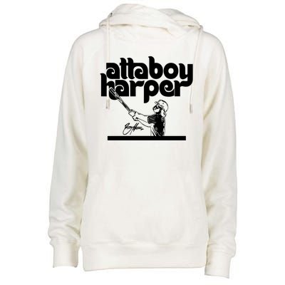 Atta Boy Harper Philadelphia Womens Funnel Neck Pullover Hood