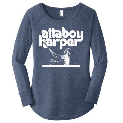 Atta Boy Harper Philadelphia Women's Perfect Tri Tunic Long Sleeve Shirt