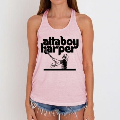 Atta Boy Harper Philadelphia Women's Knotted Racerback Tank