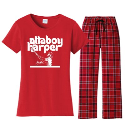 Atta Boy Harper Philadelphia Women's Flannel Pajama Set