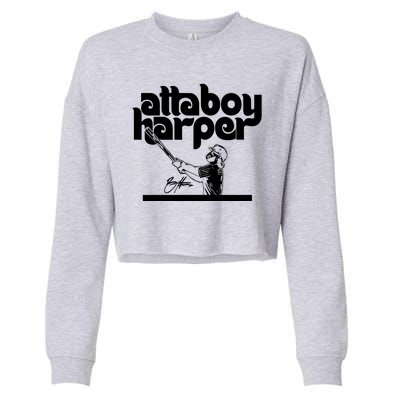 Atta Boy Harper Philadelphia Cropped Pullover Crew