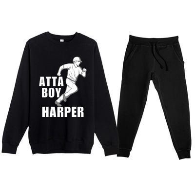 Atta Boy Harper Philadelphia Premium Crewneck Sweatsuit Set