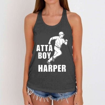 Atta Boy Harper Philadelphia Women's Knotted Racerback Tank