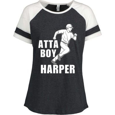 Atta Boy Harper Philadelphia Enza Ladies Jersey Colorblock Tee