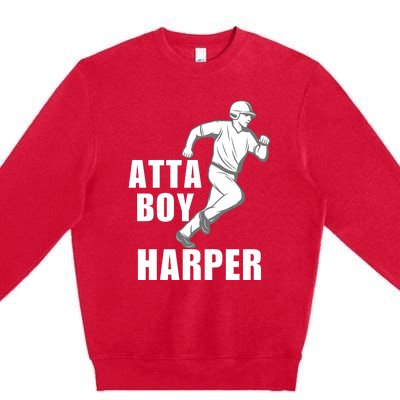 Atta Boy Harper Philadelphia Premium Crewneck Sweatshirt