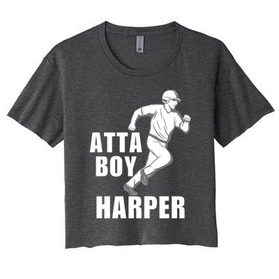 Atta Boy Harper Philadelphia Women's Crop Top Tee