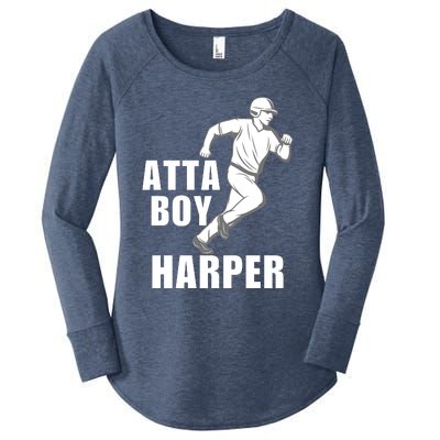 Atta Boy Harper Philadelphia Women's Perfect Tri Tunic Long Sleeve Shirt