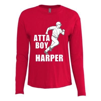 Atta Boy Harper Philadelphia Womens Cotton Relaxed Long Sleeve T-Shirt