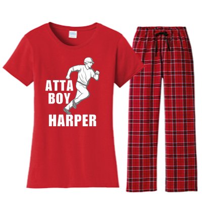 Atta Boy Harper Philadelphia Women's Flannel Pajama Set