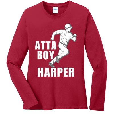 Atta Boy Harper Philadelphia Ladies Long Sleeve Shirt