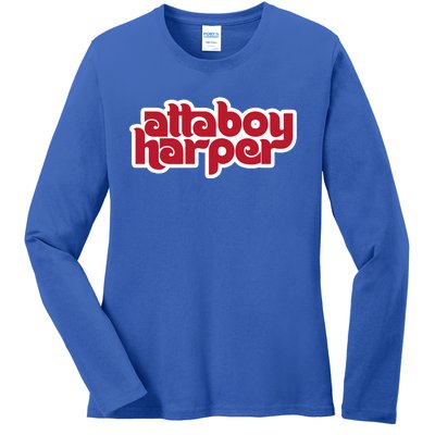 Atta Boy Harper Philadelphia Ladies Long Sleeve Shirt