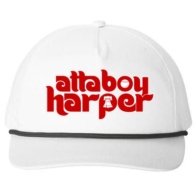 Atta Boy Harper Philadelphia Snapback Five-Panel Rope Hat