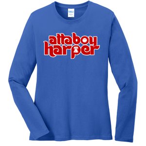 Atta Boy Harper Philadelphia Ladies Long Sleeve Shirt